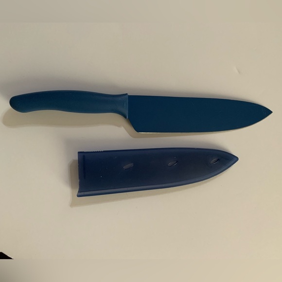 Pampered Chef Kitchen Pampered Chef Coated Chefs Knife Poshmark